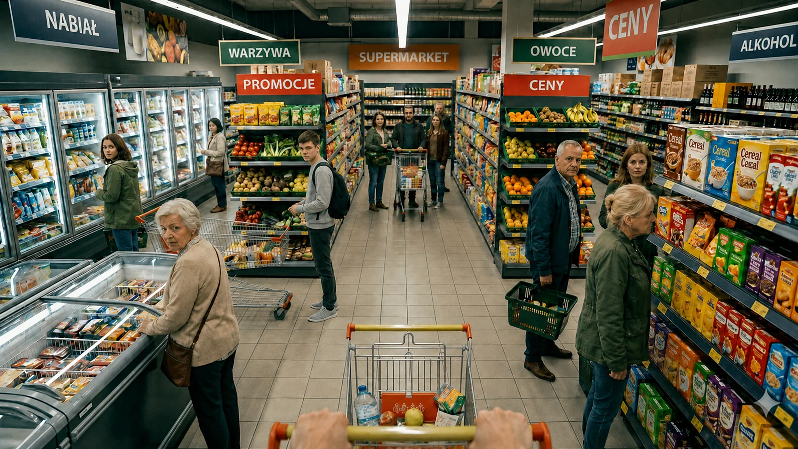 First-person preview of the CXRT grocery-store exposure scenario
